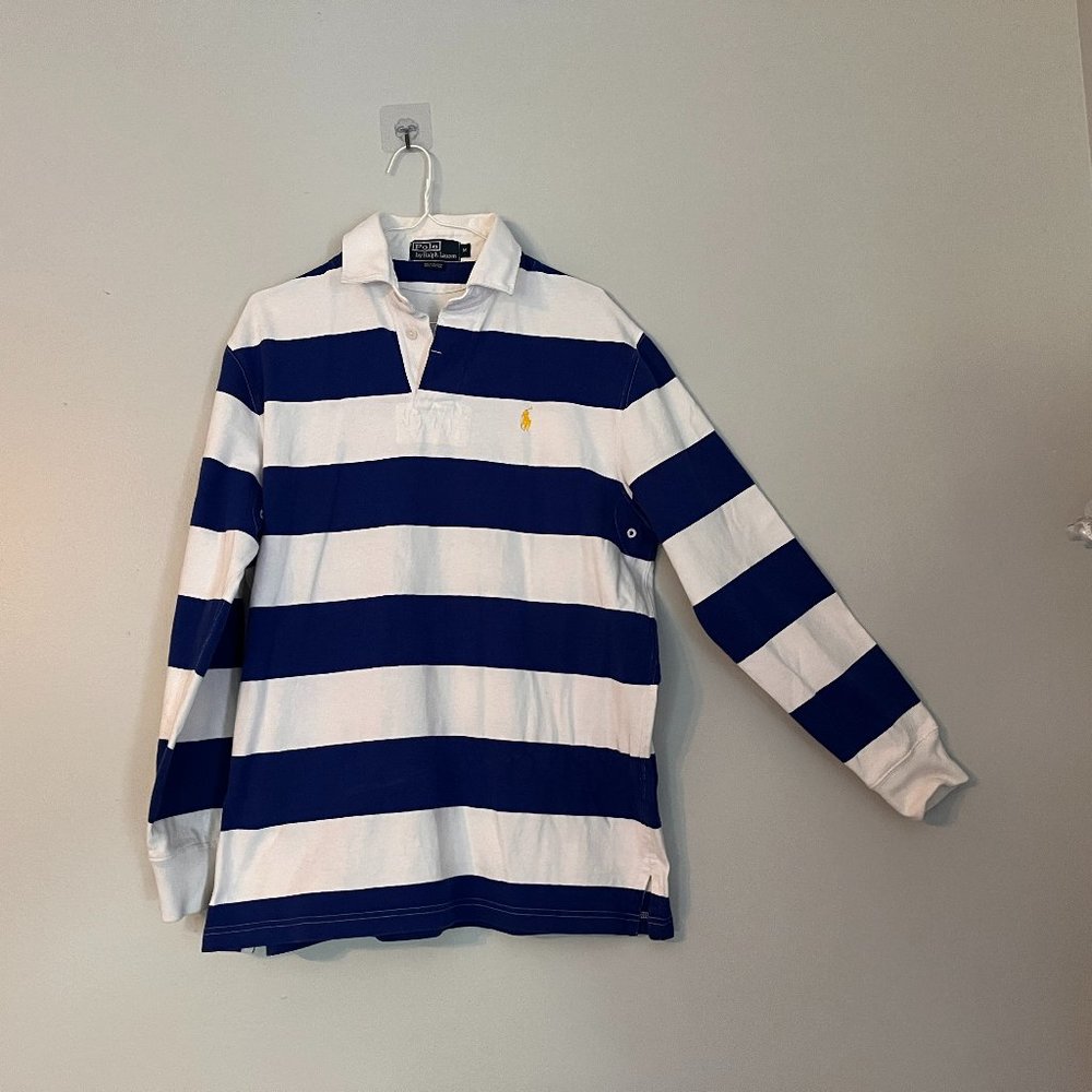 Ralph Lauren Long Sleeve Striped Polo